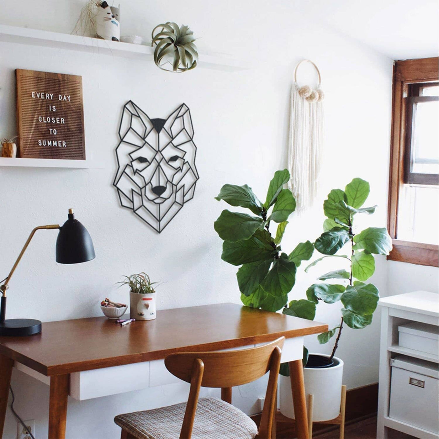 Wolf , Metal Wall Art , Hoagard.com