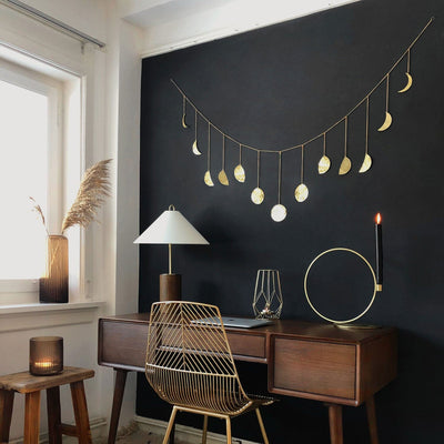 Moon Charm Metal Wall Art Hoagard 