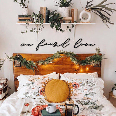 We Found Love , Metal Wall Art , Hoagard.com