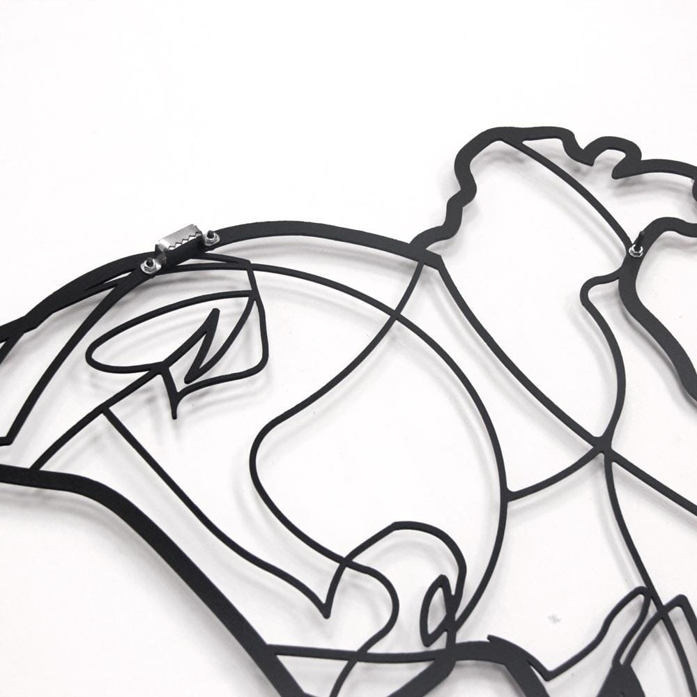 Faces of World Map , Metal Wall Art , Hoagard.com