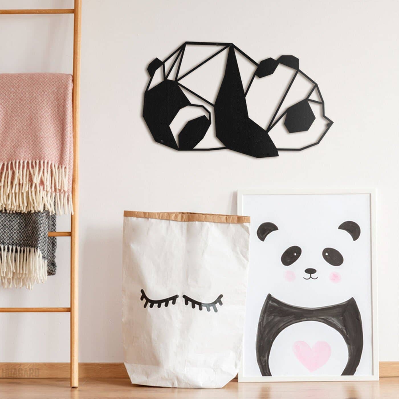 Panda , Metal Wall Art , Hoagard.com